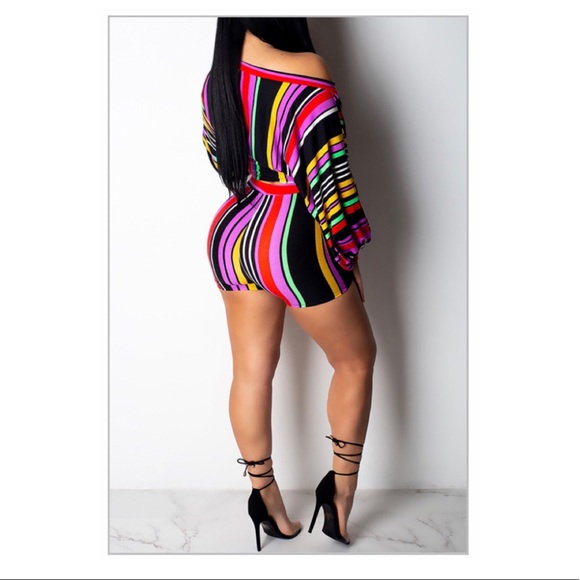 Multicolored Short Set - Picture 2 of 4